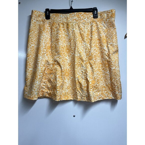 NEW RIP SKIRT Hawaii Length 2 wrap skirt in the Tuscan Sunflower print Size XL - Picture 3 of 7